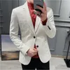 Men's Suits & Blazers Autumn Winter Corduroy Men Solid Color Business Formal Suit Jacket Casual Wedding Groom Social Dress Coat Clothing