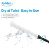 Eyliden 57.5 Inches Microfiber Twist Mop Hand Release Washing Floor Cleaning Dust s with 2 Removable Washable Heads 210805