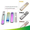 Aluminum Alloy Smoking Pipe Metal Colorful Tobacco Dry Herb Vaporizer Hand Pipe Handheld Spoon Burner Smoke Accessories ZL0335