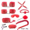 Massage 25pcs Sexy Bdsm Bondage Set Gag Handcuffs Whip Ropes Blindfold Nipple Clamps For Woman Sexy Toys For Couples Slave Adult Games