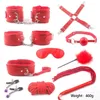 Massage 25pcs Sexy BDSM Bondage Set Gag Handois Gags Whip Ropes Boulanges Bragas MinDing Perbeaux pour femme Toys sexy pour couples Slave Adulte G9877455