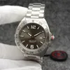 Assista a Men's Selling Business Tipo de 44 mm de movimento mecânico de aço de aço de aço de aço 2349