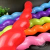 30 sztuk / partia Giant Balloons Gumowa Helu Spiral Lateks Ślub Happy Birthday Party Decoration Długie Ballons Kids Toys