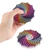 Fidget Toys Double-sided Fingertip Spinning Top Party Rainbow Color Antistress Spin Toy Gift Children's Gifts