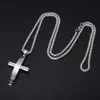 2020 Western Religious Cross Christ Titanium Steel Pendant Necklace Fashion Men Women Jewelry