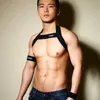 Костюмы для костюмов Thong Jockstrap набор мужчина сексуальный эластичный наплечный нагрудный ремешок ремень жгут тела бондаж ремень белье костюм рукой руки запястья