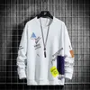 Höst Japan Style Sweatshirt Män Hip Hop High Streetwear Man Mode Casual Hoodie Sweatshirt Varumärke Kläder Plus Storlek 4XL 210715