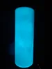 DHL DIY 20oz Bicchiere per sublimazione Bicchiere Glow in The Dark Bicchiere STRAIGHT Bicchiere con vernice luminosa Tazza luminosa Tazza da viaggio magica