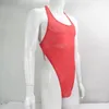 G428Q Body homme String Justaucorps High Cut Racer BacNylon Spandex Stripes Semi C-thru Stretchy353c