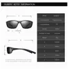 Dubey Sport Styl Spolaryzowane Okulary Męskie Marka Super Lekkie Okulary Ramki Mężczyzna Outdoor Travel Goggles N43