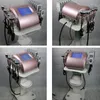 Portable Face Lift Viktminskning Kroppsskulption Vakuum RF Fettavlägsnande ultraljud 6 i 1 40k Radiofrekvenskavitation Lipolaser Body Shape Slimming Machine