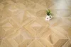 Parquet en frêne huilé blanc Carrelage carré plancher en bois parqueterie décor intérieur papier peint incrusté marqueterie revêtement mural décors panneau