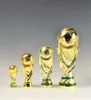 Trophée de Football européen en résine dorée cadeau champions du monde trophées de Football mascotte décoration de bureau à domicile artisanat