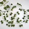 Artificial ivy Artificial plants creeper leaves for decoration fake vines hanging ivy on the wall DIY with LED String 210624