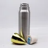 17oz Bullet Tumbler 500ml Thermos en acier inoxydable forme de balle vide bouteille d'eau isolée flacon extérieur par mer RRE10366