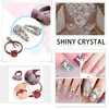 Gevşek Elmaslar Hotfix Rhinestones için Rhinestones Strass Nail Cam Taş Diy Botlarında Yüksek Kaliteli Kristal AB Demir