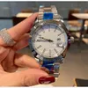 Zegarek luksusowe męskie kobiety unisex zegarki najlepsze marka 36 mm tarcza Wszystkie stali nierdzewne Waterproof Gold Quartz Watch for Men Lady Christmas Gift Montre de lukse