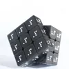 Relief 3D Braille Cube Magic 3x3x3 Empreinte digital Education Puzzle Magic Cube pour enfants Jouet créatif adulte
