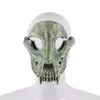 Disfraz de Halloween Bauta Party Mask Animal Goat 3D Skull Masks para hombres y mujeres en 3 colores PU Masque HN16016