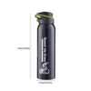 500ml Bike Water Bottle Warm-keeping Water Cup Sports Kettle Riding Aluminum Alloy Thermos Cup For Cycling Bike Accessories Y0915