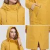 Miegofce весенняя коллекция женщин ветровка с холодным пальто устойчивого пальто и капота для модных мод 210914