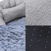 Autumn Winter Warm Pet Bed Mat Fleece Cotton Blanket Super Soft Thicken Pet Cushion Soft Cat Nest Cat Accessories Pet Supplies 210713