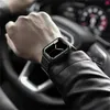 Bracelet de poignet en Fiber de carbone, pour Apple Watch série 7 6 5 4 3 2 SE PPS Link iWatch 38mm 40mm 42mm 45mm
