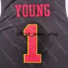 Nuovo 2020 USC Trojans Maglia da basket NCAA College 1 Nick Young Black Tutto cucito e ricamo Taglia S-3XL