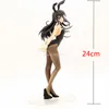 24CM Anime Rascal Does Not Dream Of Bunny Girl Sakurajima Mai Sister's Dream Sexy Girl Anime Figurine PVC Action Figures Toys C0220