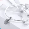 Mowimo 925 Sterling prata misteriosa coruja bonito pingente charme grânulos caber braceletes de prata original colar jóias BKC949 Q0531