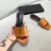 2023 luxuries designer Men's Women's Slippers Sandals Shoes Slide Summer Fashion Wide Flat Flip Flops With Box Size 35-42