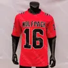 Wsk NC State North Carolina Wolfpack NCAA College Football Jersey Philip Rivers RUSSEL WILSON Devin Leary Pitts Jr. Demie Sumo-Karngbaye Thomas Chubb Carter Jones