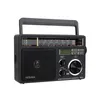 TR618 Portable Full-Band Radio FM/AM/SW Radio USB TF Card Supports Mp3 with Speaker(US Plug)