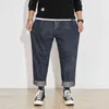 Plus la taille 5XL 6XL 7XL hommes mode Harem Jeans automne lâche décontracté Hip-hop Style rue Denim pantalon marque mâle pantalon 211111