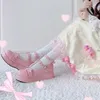 الأحذية الأحذية لوليتا أحذية kawaii لولي شيطان قليلا بات نمط bowknot شيطان الظلام القوطي الشرير منصة تأثيري lolishoes عالية الكعب