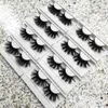 False Eyelashes 25mm Fluffy Bulk Mink Lashes Eyelash Extension Supplies Fake 25 Mm Soft Wispy6215426