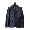 2021 Automne Hiver Mens costuels Mode Designer Blazers Man Classic Casual Floral Imprimer Imprimer Veste de Prestige Marque Hommes SlimSuit Blazer Coats costume M-3XL