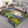 dinosaure Shaggy Anti-Skid Floor Mat 3D Tapis Tapis antidérapant Salle à manger Salon Doux Enfant Chambre Tapis Tapis Home Decor 016 210727