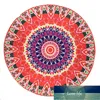 148cm Microfiber Round Beach Handduk Mandala Hippie Tapestry Blanket Sjal Tassel Big Rug Absorberande Snabbtorkande Badhandduk Fabrikspris Expert Design Kvalitet