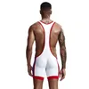 Abbigliamento da palestra Quick-Dry One Piece Body Wear Exersice Workout Wrestling Suit Vest Collant fitness Tutina Tuta Set di esercizi