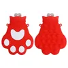 New Fidget Toys squishy animal Guarnizione in silicone Mini bottiglie di acqua calda Push bubble Cute Cat Claw borsa per il ghiaccio Decompression Toy dovrebbe borse