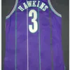 Редкая игра chen37 Используется изношенная Hersey Hawkins Jersey S-6xl Coa Parish 96 Аутентичный баскетбольный баскетбольный футболист или на заказ любое название или номер Джерси