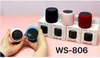 WS-806 Mini Wireless Lautsprecher Tragbare Indoor Outdoor Bluetooth-Lautsprecher Tws Surpport SD-Karte WS 806 mit Kleinkasten