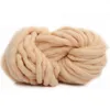 1 pc 250g super espesso merino natural lã fio chunky sentei lã roving fio para fiar a mão de tricô fios de giro quente y211129