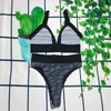 Womens Swimwear Designer Woman Bikini Fashion Black Lace Up Swimming Suits Summer Beach Sets Multicolor Time Swimwear Wind Swimwea215K