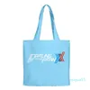 크로스 바디 Franxx 토트 백 Unisex 여행 어깨 여성 재사용 Foldable 쇼핑 핸드백 콜라주 totes 핸드백