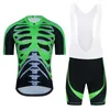 Vêtements de vélo 2021 été séchage rapide respirant homme Maillot de cyclisme Ropa Ciclismo Hombre Verano squelette vélo Maillot ensemble DT20