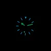Saatı 39.5mm Mod İzle Vaka Vintage Safir Cam Hollow Saatler NH35 Hareketi Otomatik Aydınlık Çelik Perçin Arama Business Reloj