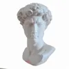 David Head Portraits Bust Bust Gypsum Statue Michelangelo Buonarrarroti Скульптура Домашний декор Ремесло Эскиз практики L1239 54 S2