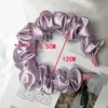 Nowa Moda Solid Color Opaska Jedwabna tkanina Paski do włosów dla kobiet Dziewczyny Handmade Hairband Hoop Hoop Akcesoria do włosów Nakrycia głowy